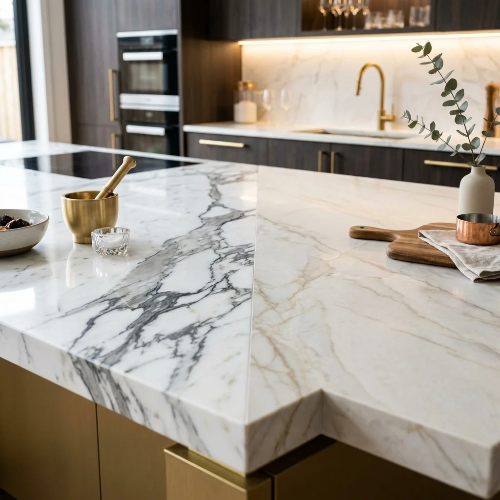 The Ultimate Guide to Premium Stones: Choosing Marble vs. Quartzite